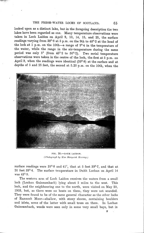 Page 65, Volume II, Part I - Lochs of the Tay Basin