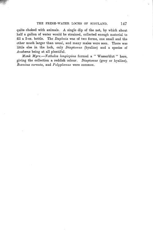 Page 147, Volume II, Part I - Lochs of the Tay Basin