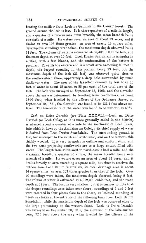 Page 154, Volume II, Part I - Lochs of the Inver Basin