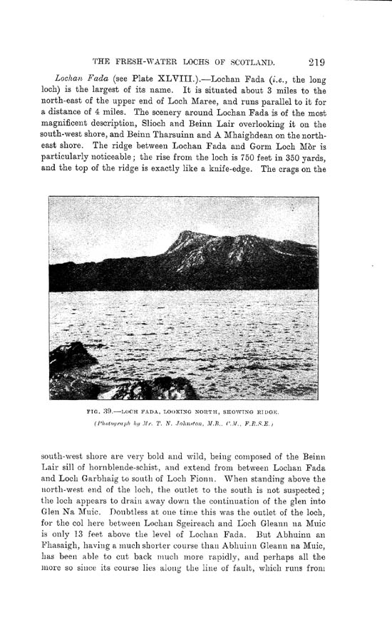 Page 219, Volume II, Part I - Lochs of the Ewe Basin
