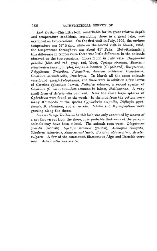 Page 260, Volume II, Part I - Lochs of the nan Uamh Basin