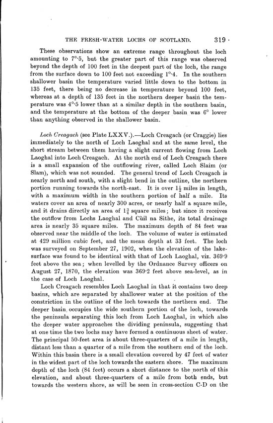 Page 319, Volume II, Part I - Lochs of the Borgie Basin