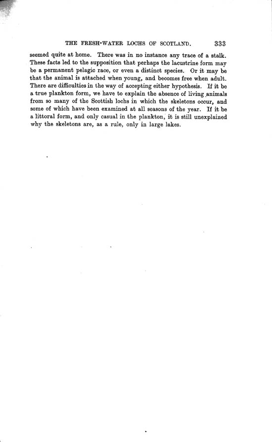 Page 333, Volume II, Part I - Lochs of the Hope Basin