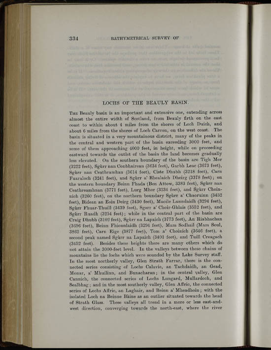 Page 334, Volume II, Part I - Lochs of the Beauly Basin