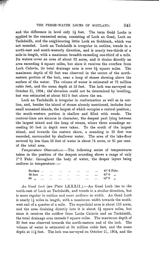 Page 345, Volume II, Part I - Lochs of the Beauly Basin