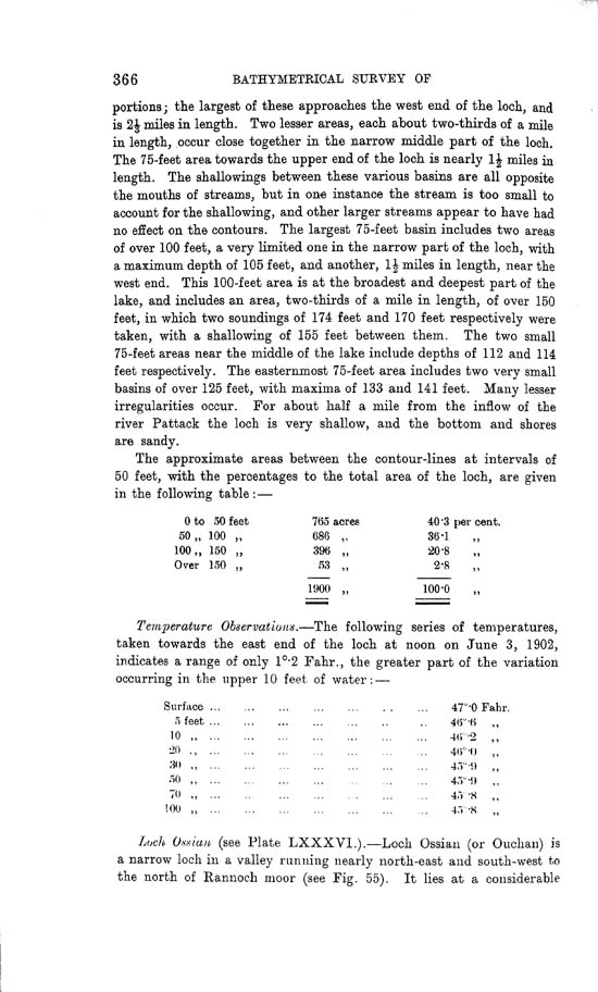 Page 366, Volume II, Part I - Lochs of the Lochy Basin