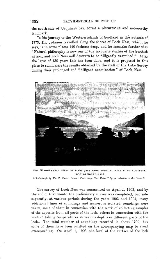 Page 382, Volume II, Part I - Lochs of the Ness Basin