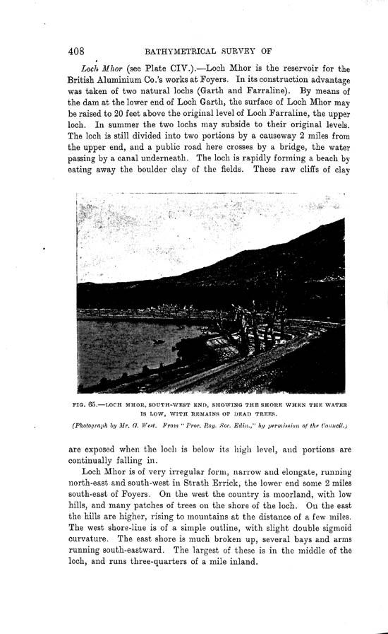 Page 408, Volume II, Part I - Lochs of the Ness Basin