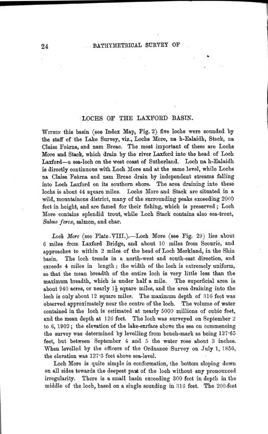 Page 24, Volume II, Part II - Lochs of the Laxford Basin