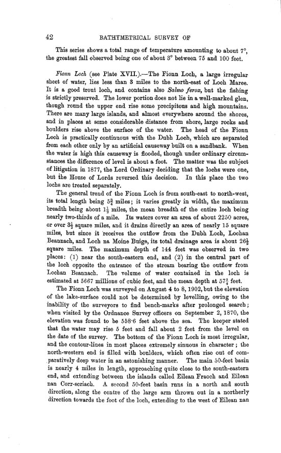 Page 42, Volume II, Part II - Lochs of the Gruinard Basin