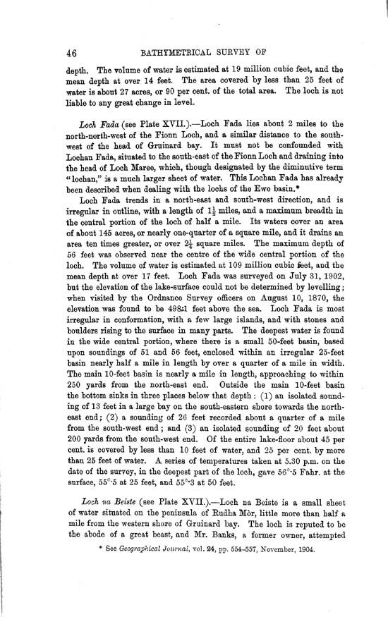 Page 46, Volume II, Part II - Lochs of the Gruinard Basin