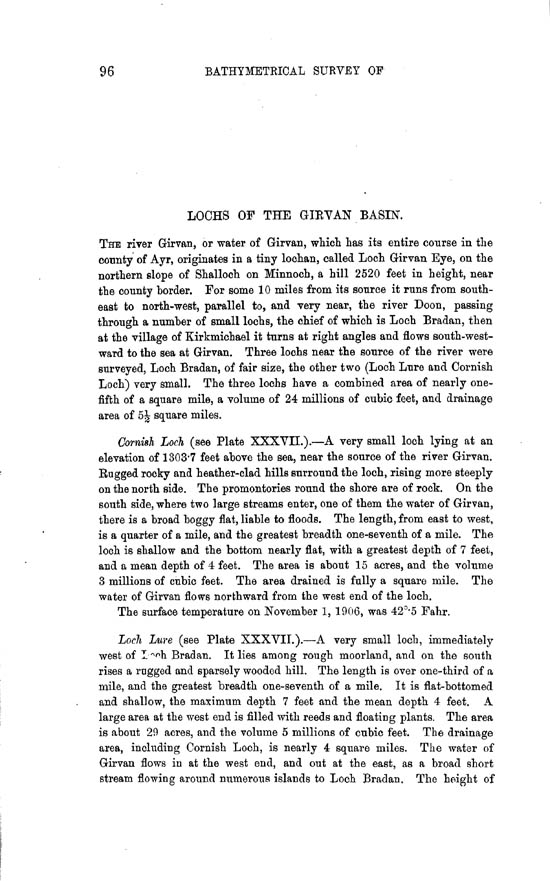 Page 96, Volume II, Part II - Lochs of the Girvan Basin