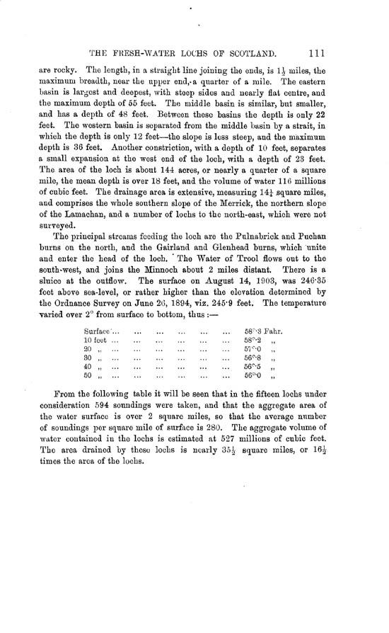 Page 111, Volume II, Part II - Lochs of the Cree Basin