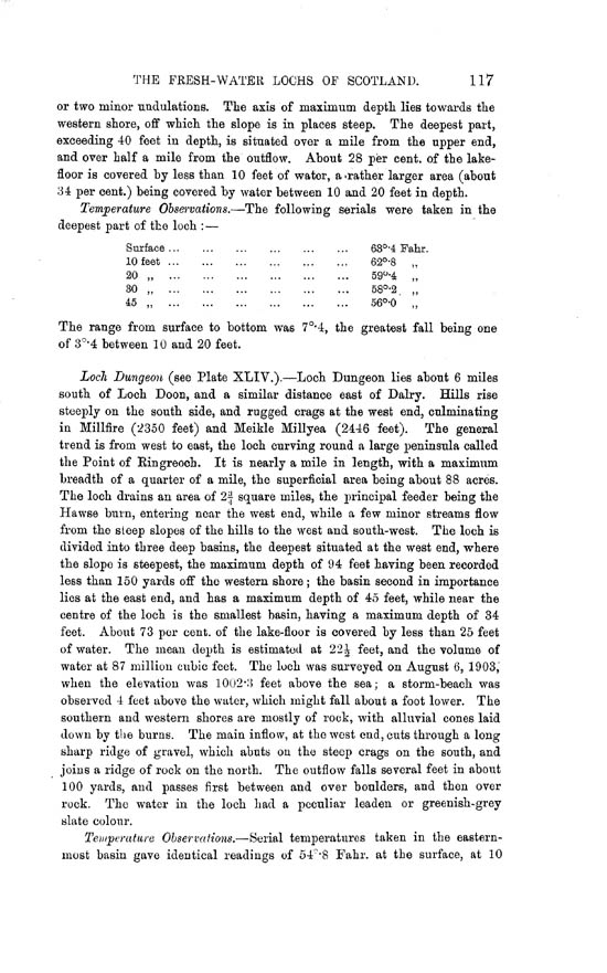 Page 117, Volume II, Part II - Lochs of the Dee (Kirkcudbright) Basin