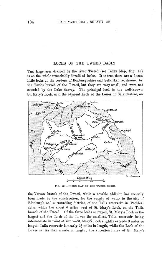 Page 134, Volume II, Part II - Lochs of the Tweed Basin