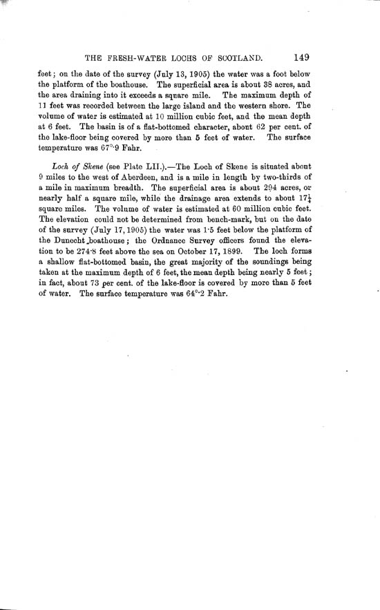 Page 149, Volume II, Part II - Lochs of the Dee (Aberdeen) Basin