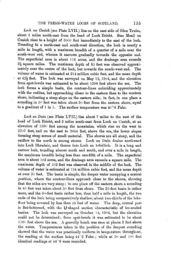 Page 155, Volume II, Part II - Lochs of the Spey Basin