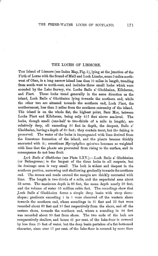 Page 171, Volume II, Part II - Lochs of Lismore