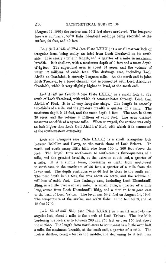 Page 210, Volume II, Part II - Lochs of Lewis