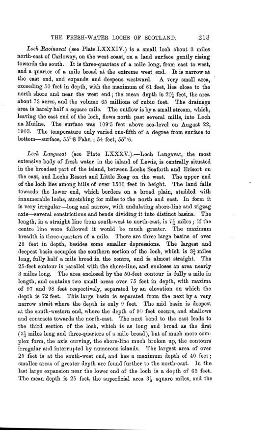 Page 213, Volume II, Part II - Lochs of Lewis