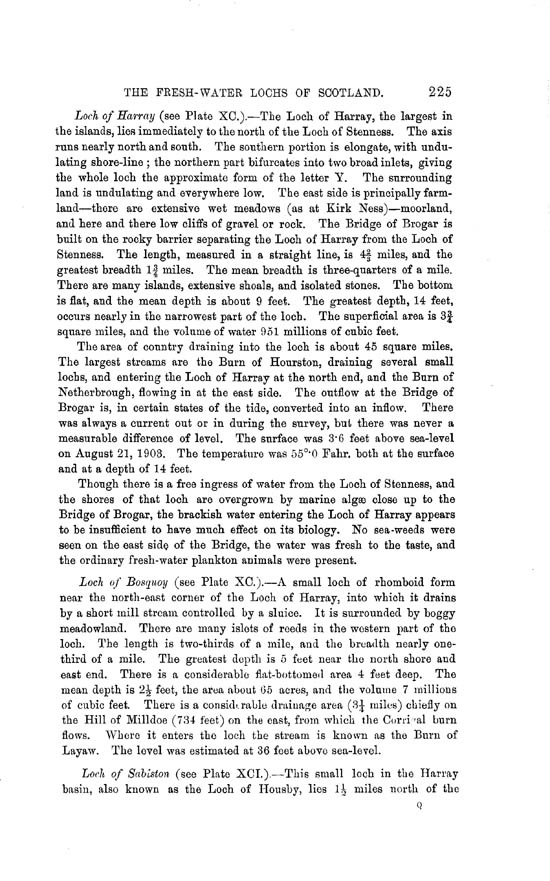 Page 225, Volume II, Part II - Lochs of Orkney