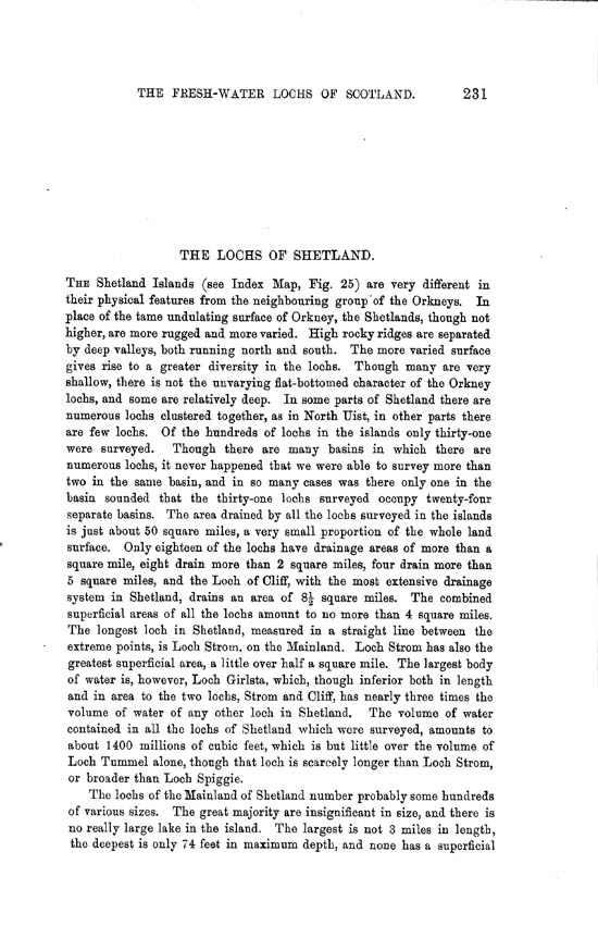 Page 231, Volume II, Part II - Lochs of Shetland