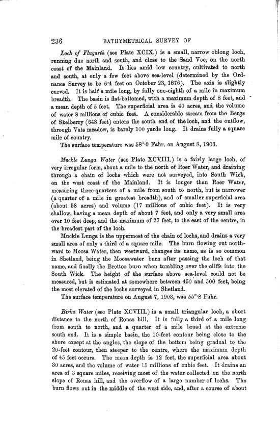 Page 236, Volume II, Part II - Lochs of Shetland