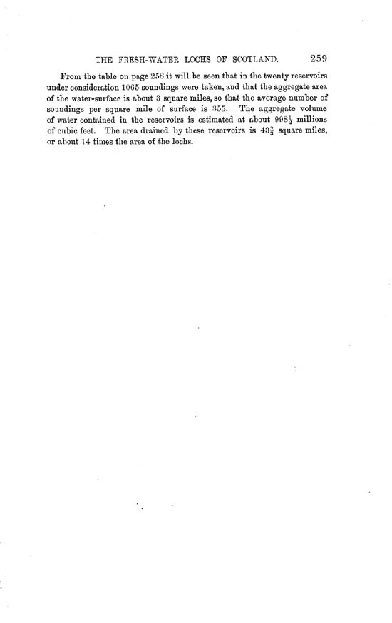 Page 259, Volume II, Part II - Reservoirs of the Forth BAsin