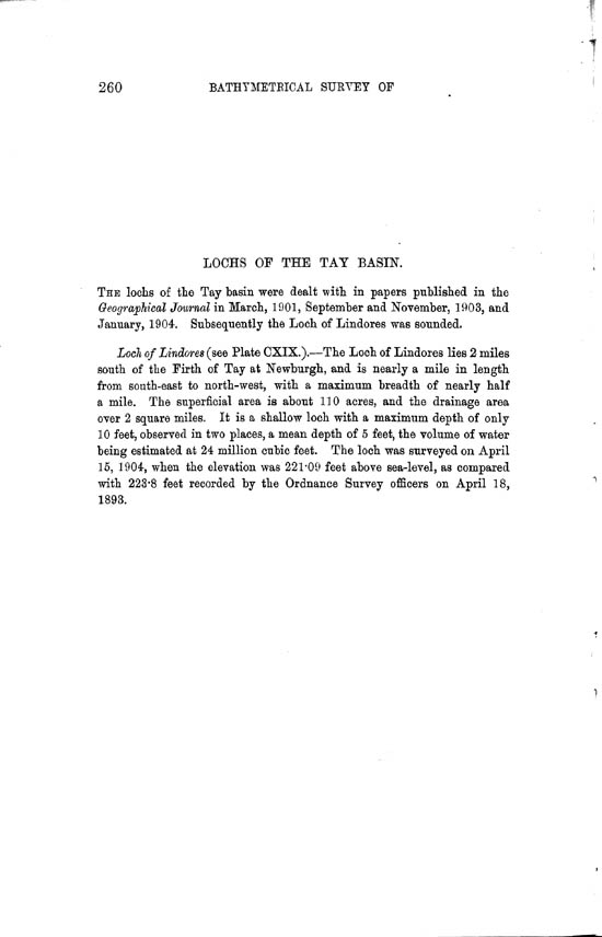 Page 260, Volume II, Part II - Reservoirs of the Forth BAsin