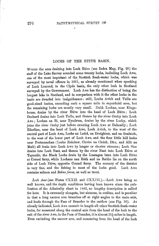 Page 270, Volume II, Part II - Lochs of the Etive Basin