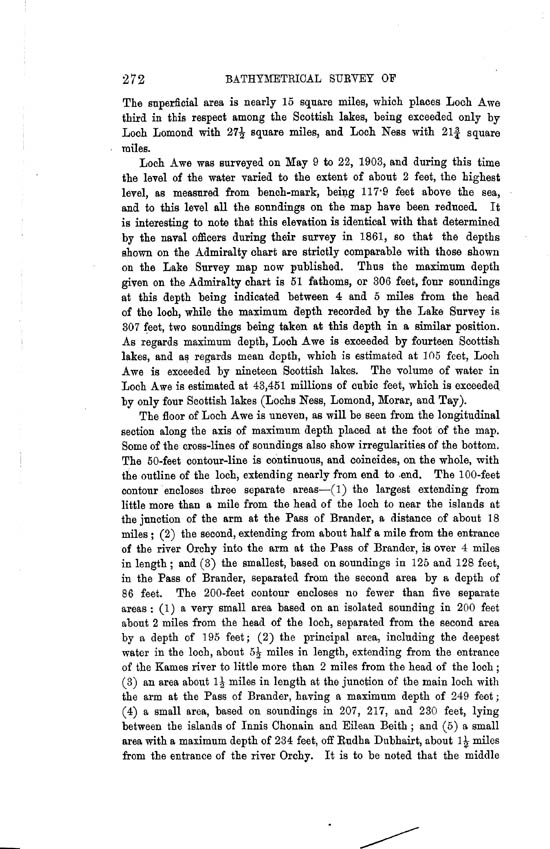 Page 272, Volume II, Part II - Lochs of the Etive Basin
