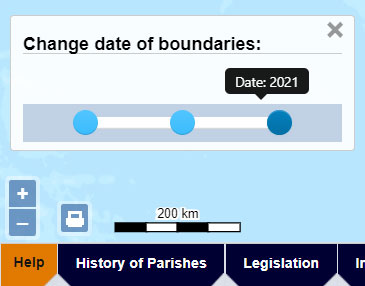 Change boundary dates graphic