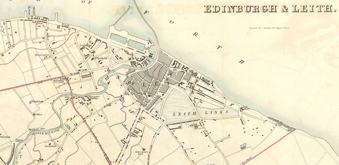 Great Reform Act plan of Edinburgh and Leith (1832)