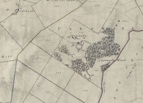 Plan of the Loch Rutton Estate, 1815