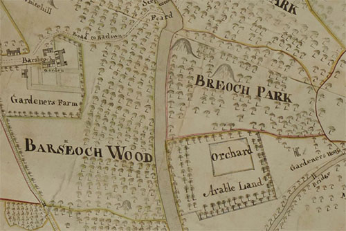 Early plantations around Barskeoch and Earlston, Kirkcudbrightshire, recorded by James Gregg (1769)