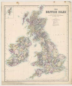 Maps of Great Britain, 16th to 20th centuries graphic