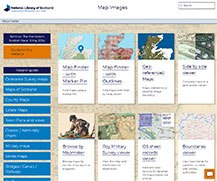 Maps website home page graphic
