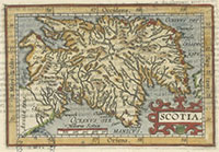New printed maps of Scotland, 1560s-1940s graphic