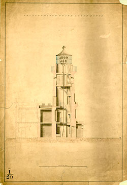 Plan of Inchkeith Lighthouse