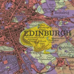 Land Utilisation map of Edinburgh
