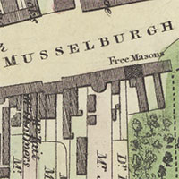 New town plans of Scotland, 1580s-1940s graphic