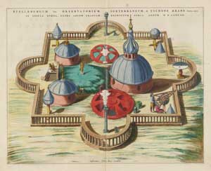 Tycho Brahe's observatory on Hven
