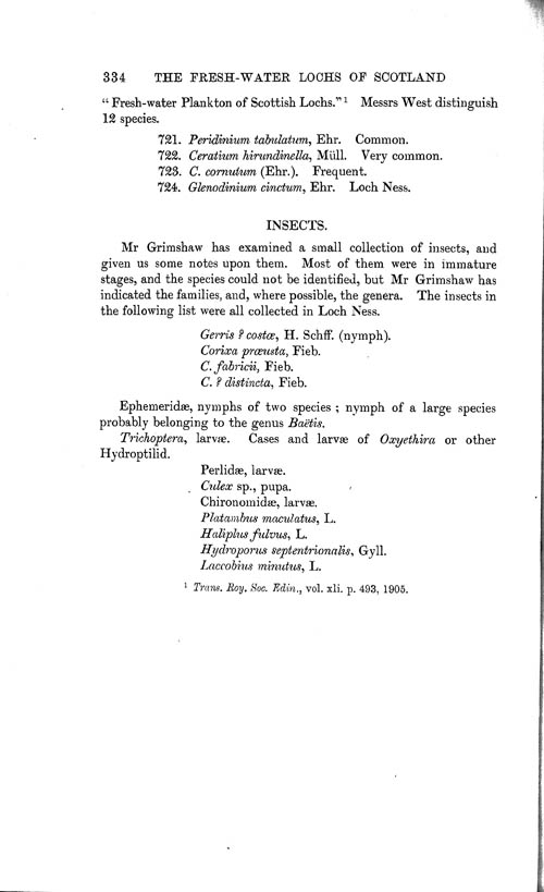 Page 334, Volume 1 - Biology of the Scottish Lochs, by James Murray