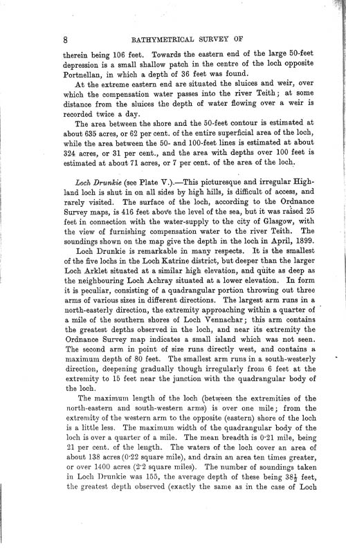 Page 8, Volume II, Part I - Lochs of the Forth Basin