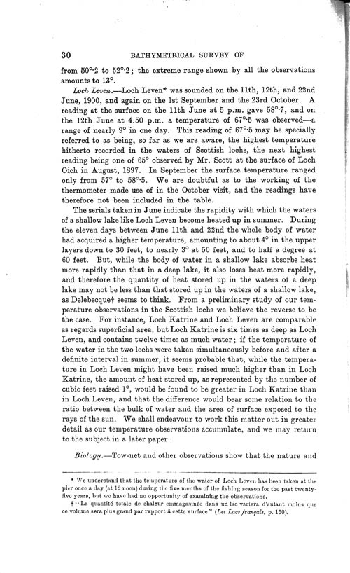 Page 30, Volume II, Part I - Lochs of the Forth Basin