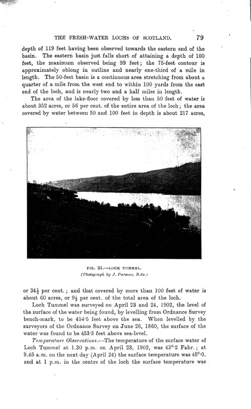 Page 79, Volume II, Part I - Lochs of the Tay Basin