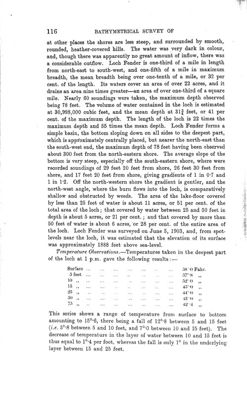 Page 116, Volume II, Part I - Lochs of the Tay Basin