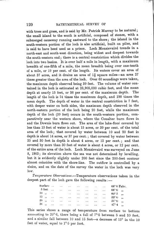 Page 120, Volume II, Part I - Lochs of the Tay Basin