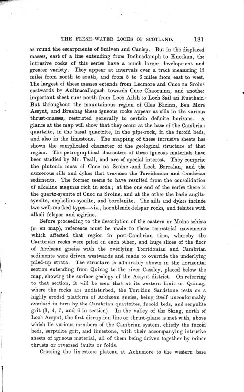 Page 181, Volume II, Part I - Lochs of the Garvie Basin