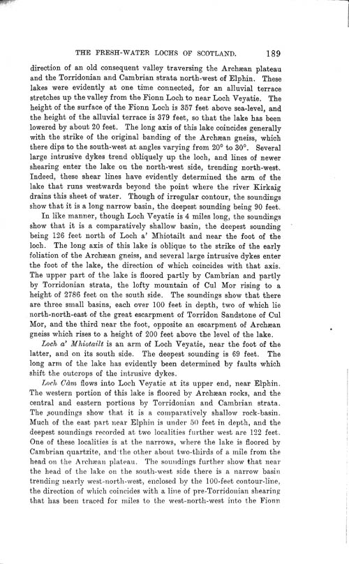 Page 189, Volume II, Part I - Lochs of the Garvie Basin